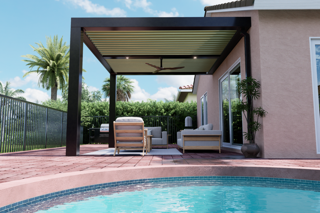 Option 2 - 12x14 poolside elevation